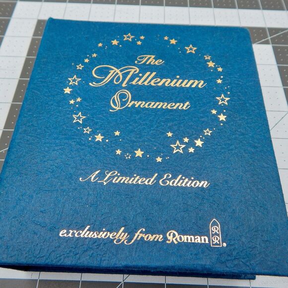 The Millenium Ornament Peace On Earth Limited Edition Roman Madonna Jesus Angels - Picture 8 of 8